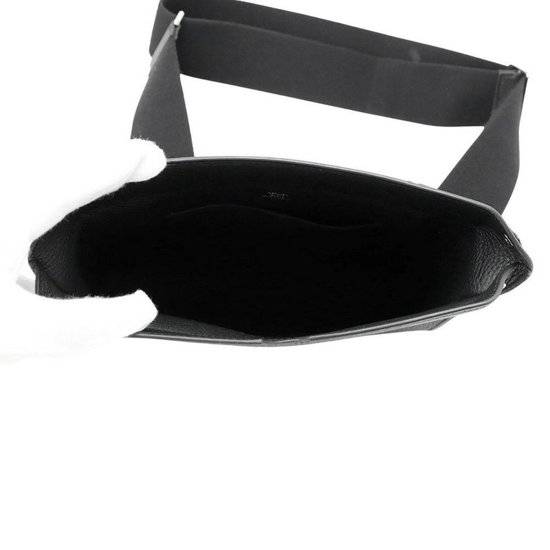 エルメス ショルダーバッグ ヴィドポッシュ ブラック/シルバー金具 トゴ B刻印 HERMES 黒