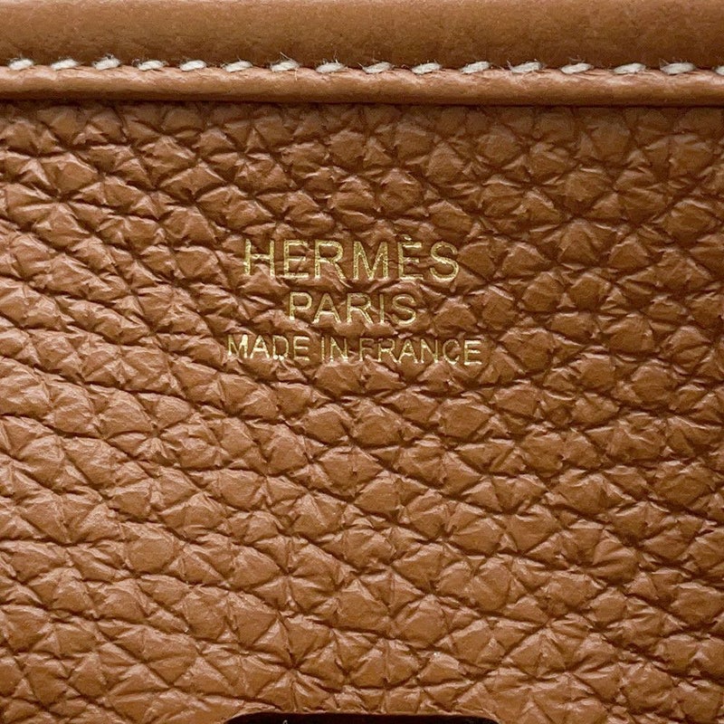 エルメス ショルダーバッグ エブリン3 PM ゴールド/ゴールド金具 トリヨンクレマンス U刻印