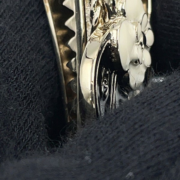 シャネル ヘアクリップ ココマーク カメリア ラインストーン メタル B22C CHANEL ヘアアクセサリー ヘアピン