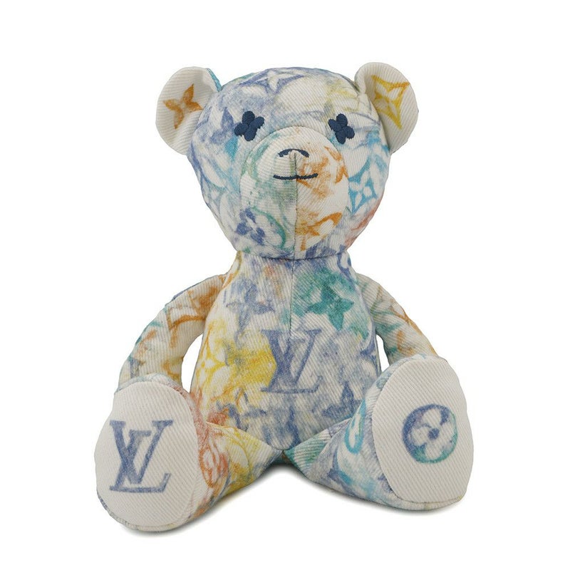 ルイヴィトン ぬいぐるみ オーガニックコットン ドゥドゥ・ルイ GI0502 LOUIS VUITTON テディベア クマ ユニセフ