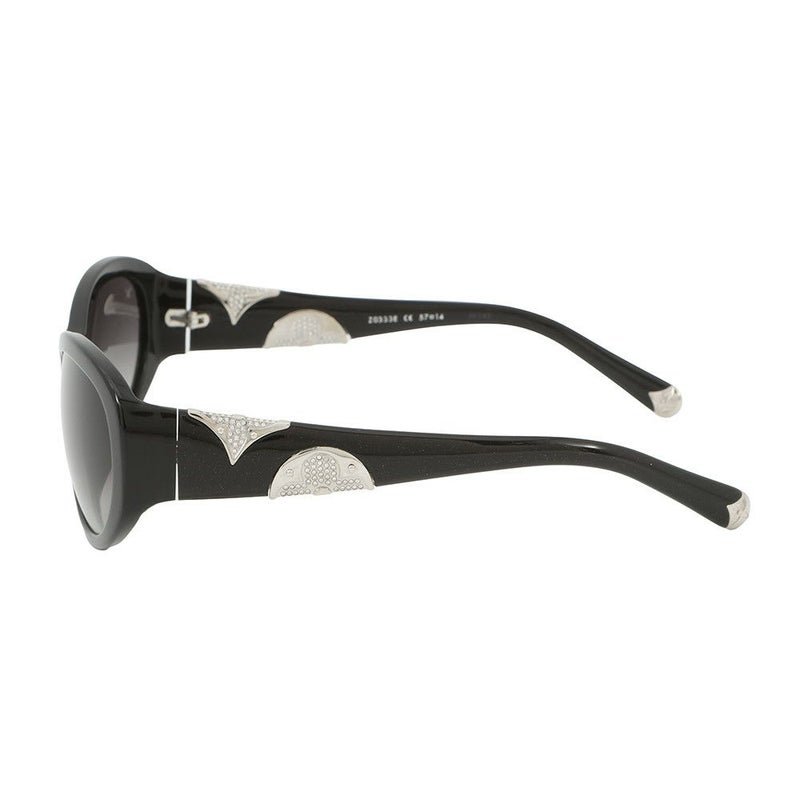 ルイヴィトン サングラス プラスティック ラインストーン アイリスPM 57□14 Z0333E LOUIS VUITTON ブラック 黒