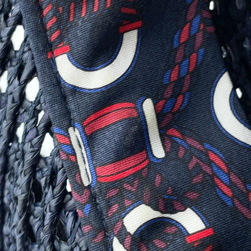 エルメス キャスケット ガラテ ラフィア サイズ58 HERMES 帽子