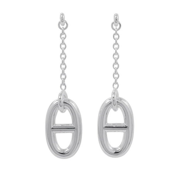 エルメス ピアス シェーヌダンクル ファランドール SV925シルバー HERMES ジュエリー アクセサリー