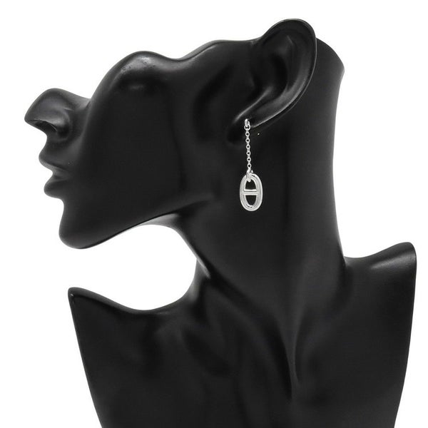 エルメス ピアス シェーヌダンクル ファランドール SV925シルバー HERMES ジュエリー アクセサリー