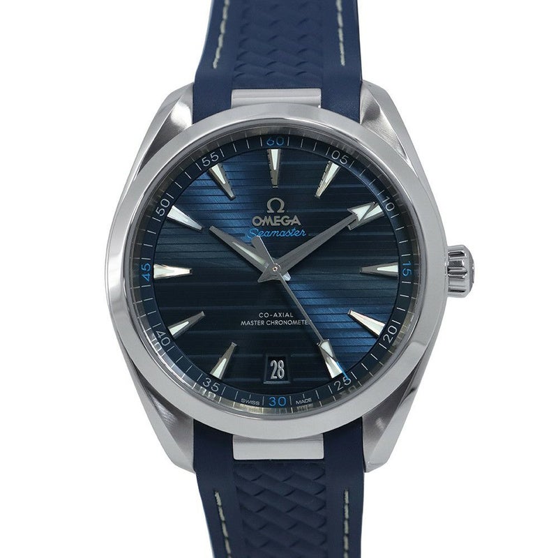 オメガ シーマスター アクアテラ 150M マスタークロノメーター 220.12.41.21.03.001 OMEGA 腕時計 ブルー文字盤