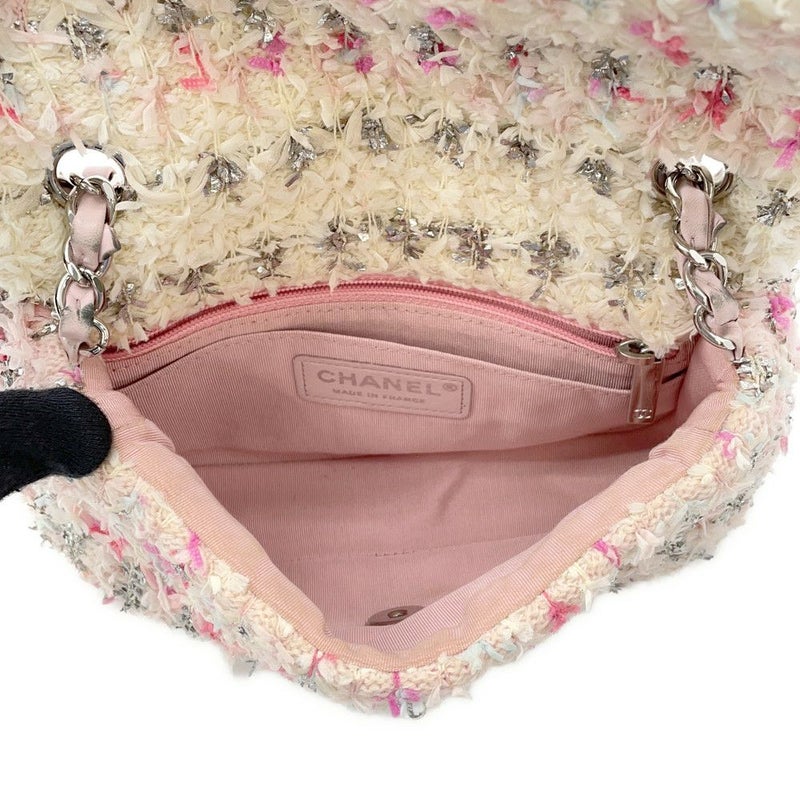 シャネル チェーンショルダーバッグ ココマーク ツイード A69900 CHANEL ミニ フラップ