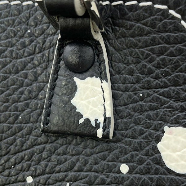 メゾンマルジェラ ハンドバッグ 5AC ペイントデザイン ミニ レザー S56WG0082 Maison Margiela 2way 黒