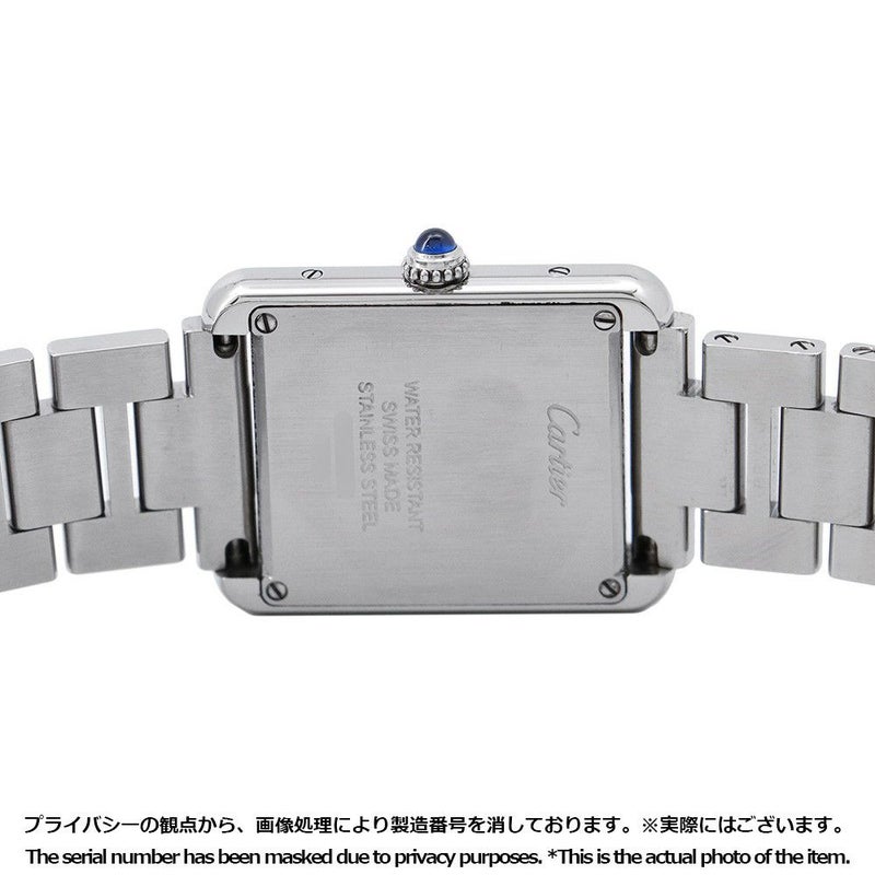 カルティエ タンクソロ SM W5200013 Cartier 腕時計 シルバー文字盤 クォーツ