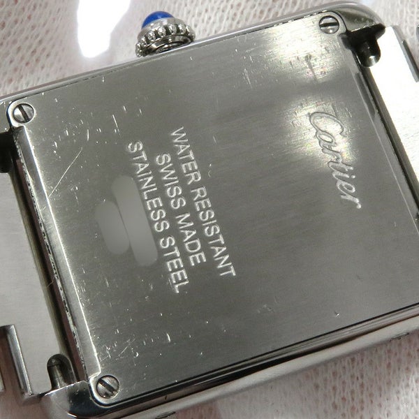 カルティエ タンクソロ SM W5200013 Cartier 腕時計 シルバー文字盤 クォーツ