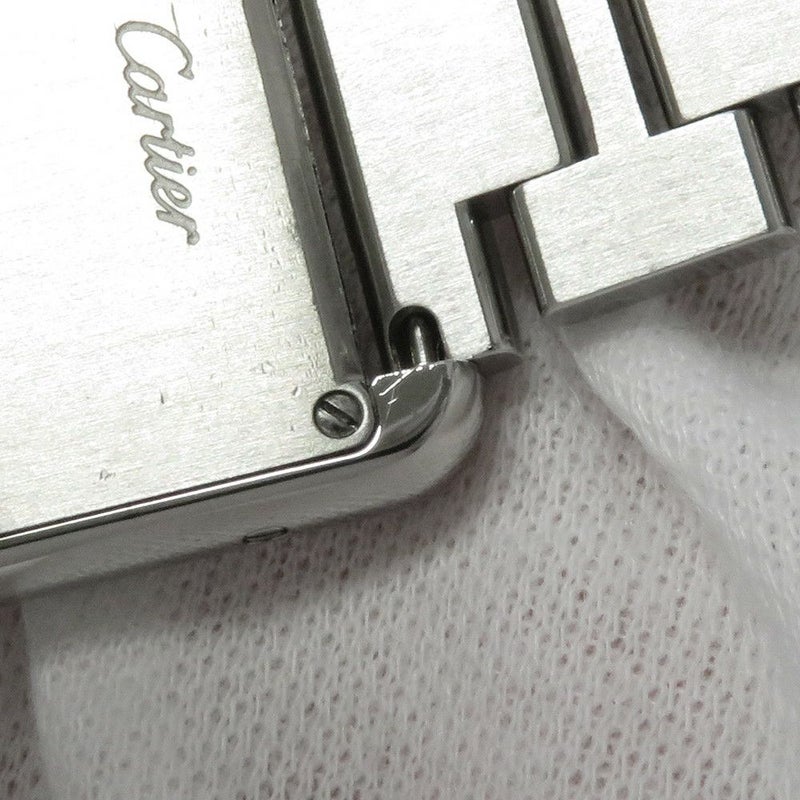 カルティエ タンクソロ SM W5200013 Cartier 腕時計 シルバー文字盤 クォーツ