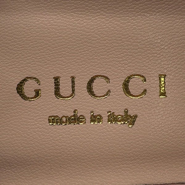 グッチ ミュール バンブーヒール ハート フェイクパール レディースサイズ 34 1/2 GUCCI パンプス