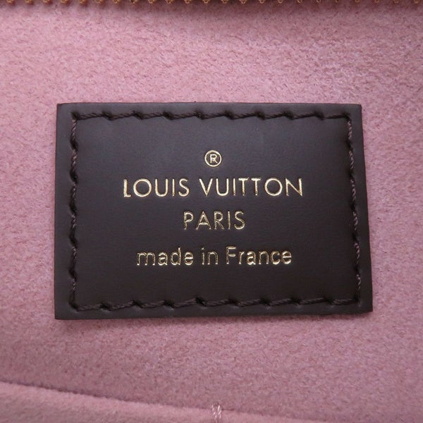 ルイヴィトン トートバッグ ダミエ・エベヌ/トリヨンレザー ジャージー N44041 ヴィトン バッグ 2way ショルダーバッグ