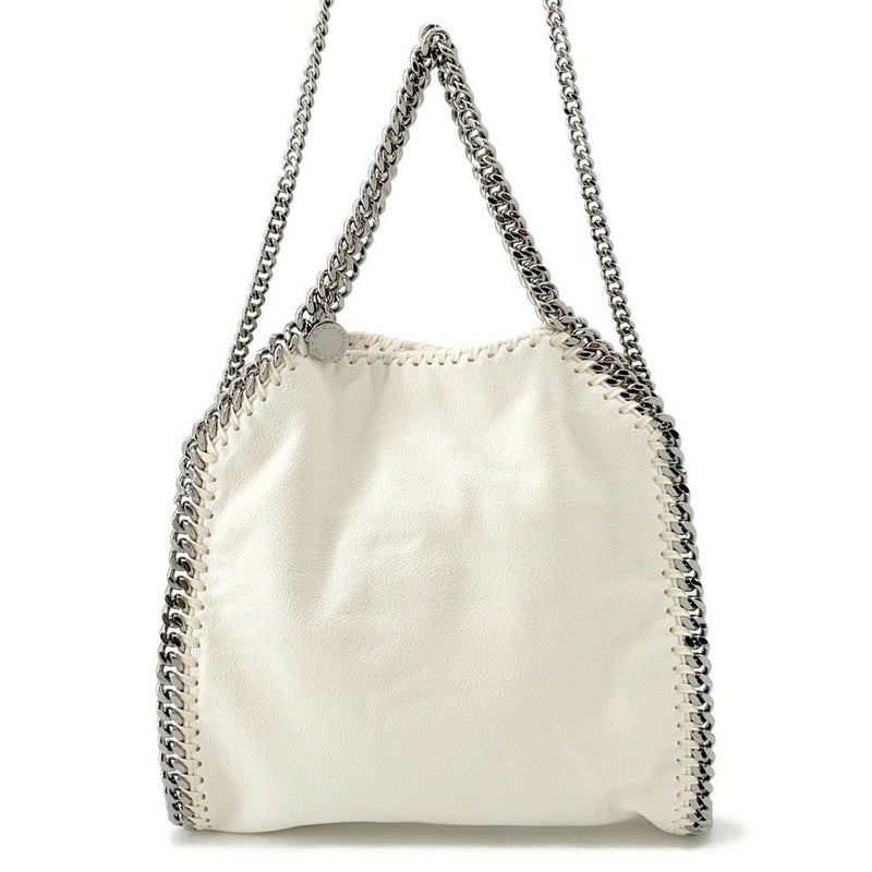ステラマッカートニー チェーンショルダーバッグ ファラベラ ミニ トート 371223 Stella McCartney 2way 白