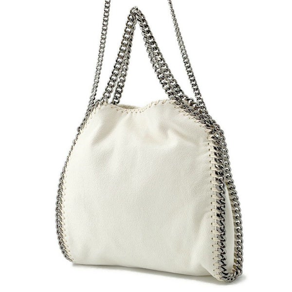 ステラマッカートニー チェーンショルダーバッグ ファラベラ ミニ トート 371223 Stella McCartney 2way 白
