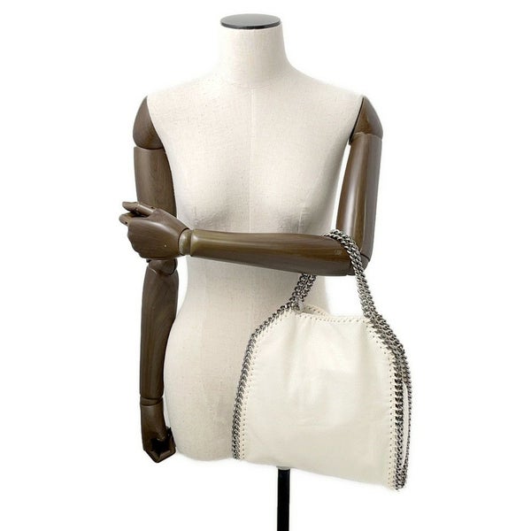 ステラマッカートニー チェーンショルダーバッグ ファラベラ ミニ トート 371223 Stella McCartney 2way 白