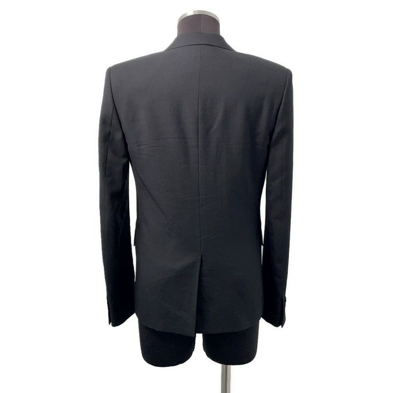 サンローランパリ ジャケット 2Bテーラード メンズサイズ44 507472 SAINT LAURENT PARIS 黒