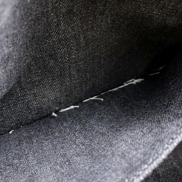 プラダ トートバッグ カナパ CANAPA デニム 1BG439 PRADA 2wayショルダーバッグ 黒