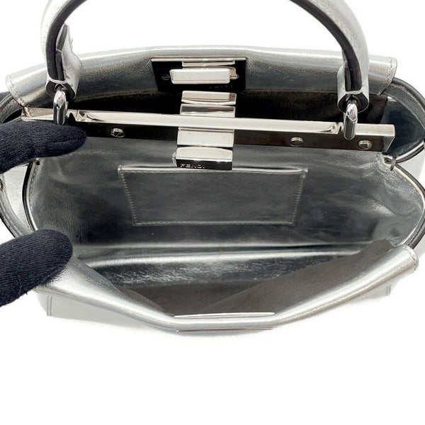 フェンディ ハンドバッグ ミニ ピーカブー セレリア レザー FENDI 2wayショルダー