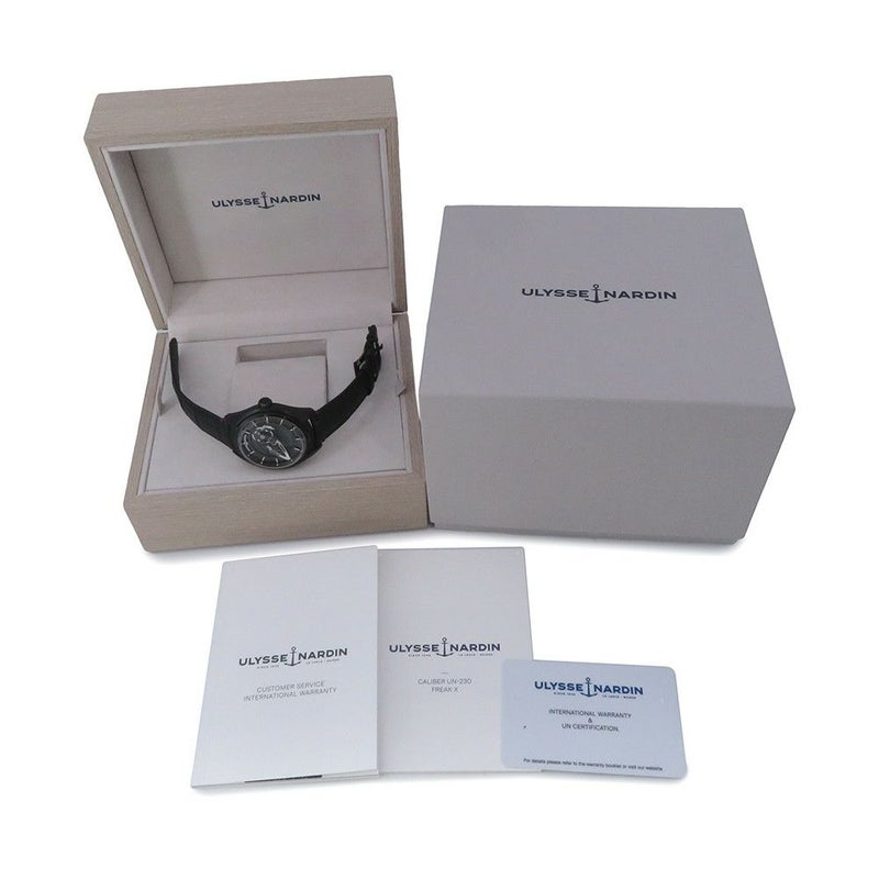 ユリスナルダン フリークX 2303-270 ULYSSE NARDIN 腕時計 黒文字盤