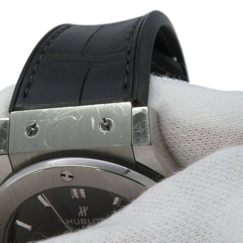 ウブロ クラシック・フュージョン チタニウム レーシンググレー 542.NX.7071.LR グレー文字盤