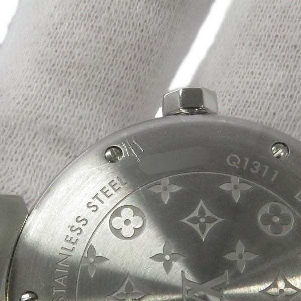 ルイヴィトン タンブール Q1311 LOUIS VUITTON 腕時計 ブラウン文字盤