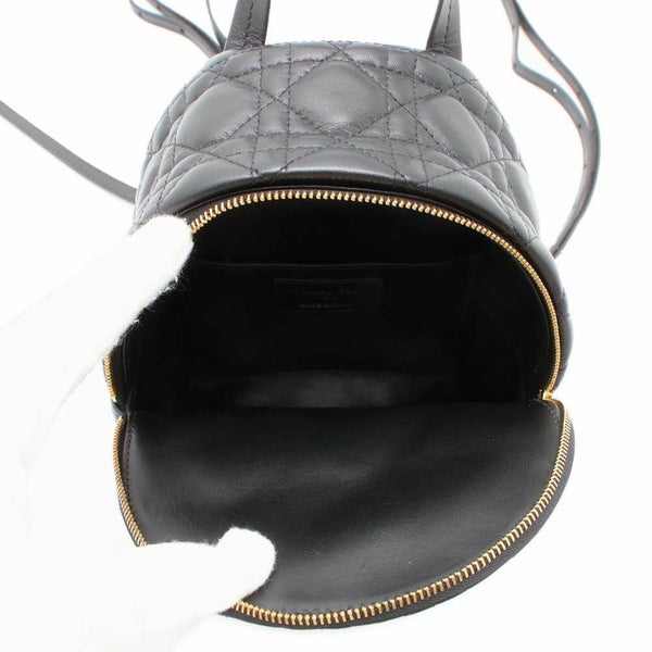 クリスチャン・ディオール リュック カナージュ ミニ M9222UNGF Christian Dior バッグ バックパック 黒