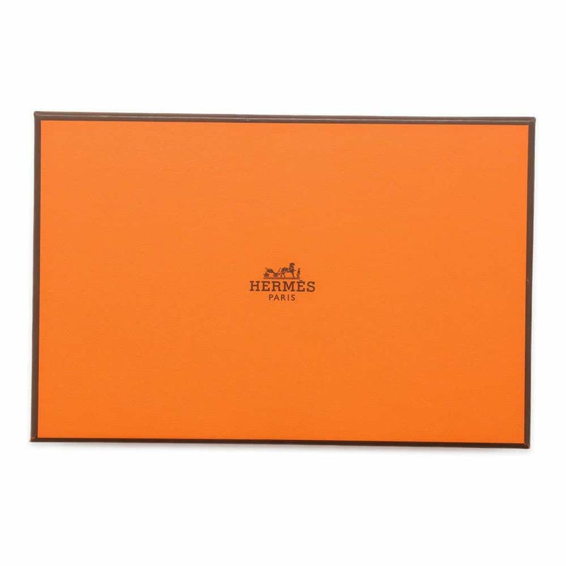 エルメス 長財布 ベアンスフレ ゴールド/シルバー金具 ヴォーエプソン B刻印 HERMES 財布