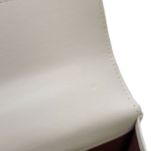 シャネル チェーンウォレット マトラッセ ココマーク ラムスキン AP2289 CHANEL ショルダーバッグ 財布 白