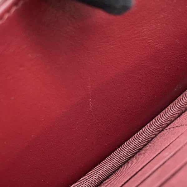 シャネル チェーンウォレット マトラッセ ココマーク ラムスキン AP2289 CHANEL ショルダーバッグ 財布 白