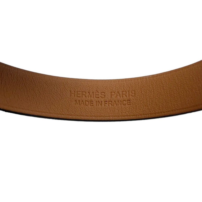 エルメス ブレスレット トゥナイト ネイビー/シルバー金具 エプソン B刻印 サイズT5 HERMES メンズ アクセサリー