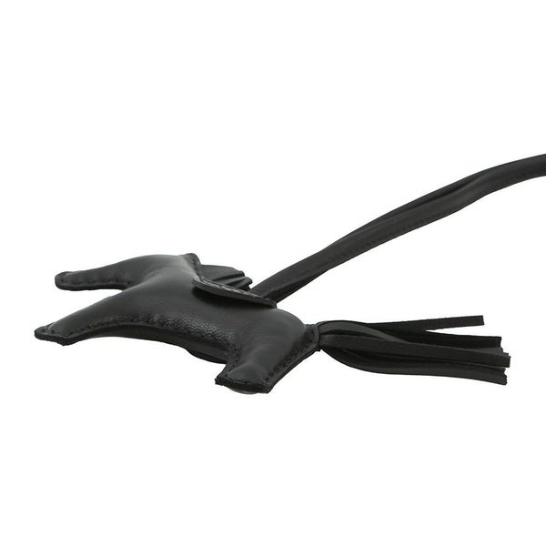 エルメス バッグチャーム ロデオ PM タッチ ブラック ラムスキン/アリゲータマット Z刻印 黒