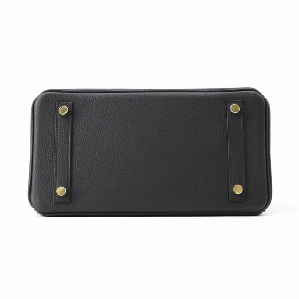 エルメス バーキン25 ブラック/ゴールド金具 トゴ B刻印 HERMES Birkin ハンドバッグ 黒