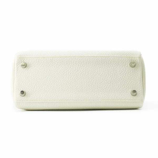 エルメス ハンドバッグ ケリー25 内縫い マッシュルーム/シルバー金具 トゴ B刻印 2wayショルダー