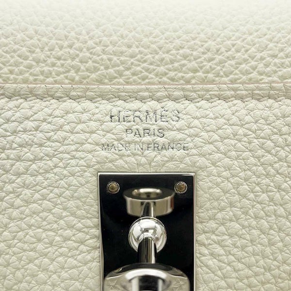 エルメス ハンドバッグ ケリー25 内縫い マッシュルーム/シルバー金具 トゴ B刻印 2wayショルダー
