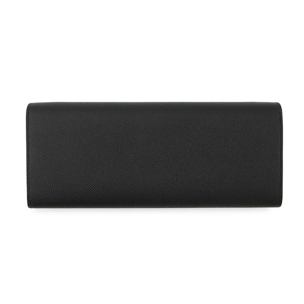 エルメス 長財布 シェーヌダンクル マイヨン トゥーゴー ブラック/ブラック金具 エプソン W刻印 エルメス 財布 黒