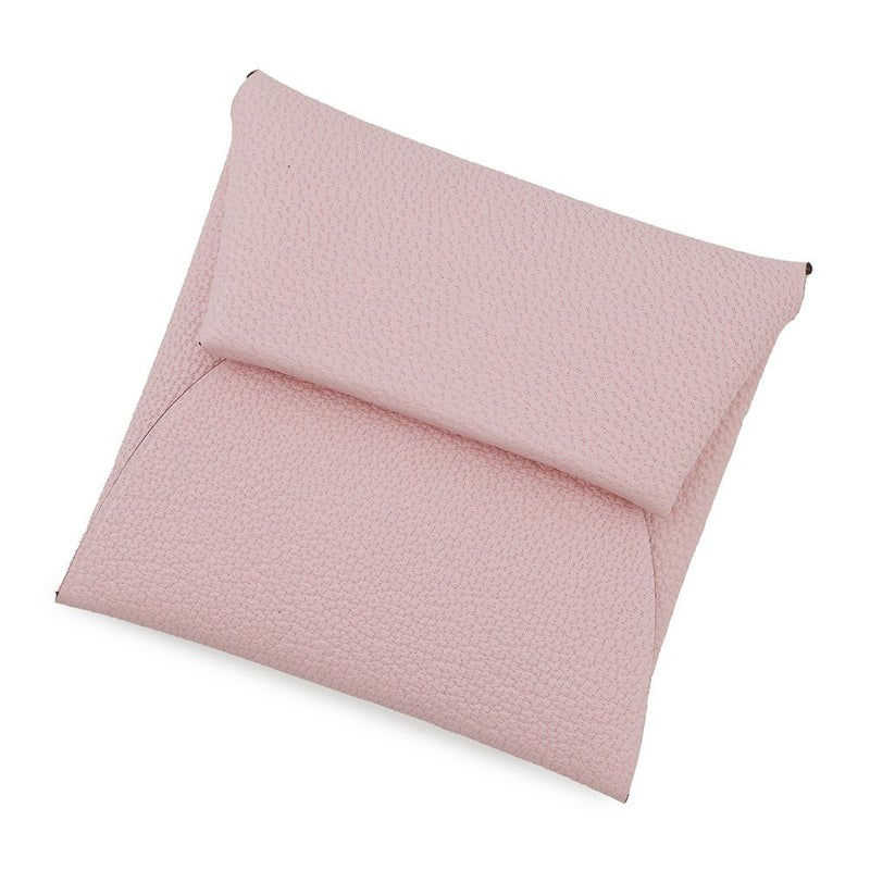 エルメス コインケース バスティア ローズサクラ シェブルミゾル W刻印 HERMES 小銭入れ