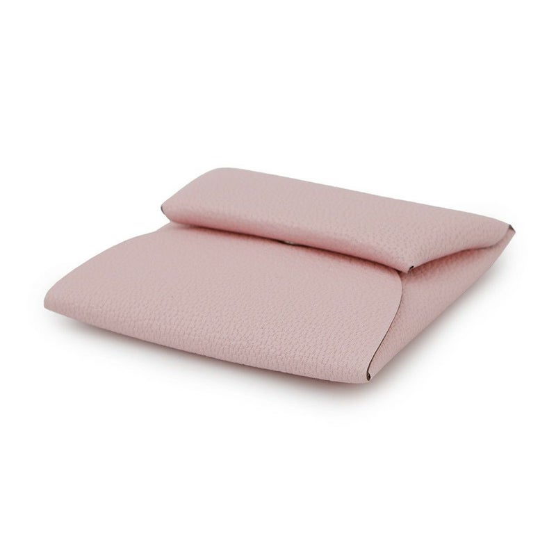 エルメス コインケース バスティア ローズサクラ シェブルミゾル W刻印 HERMES 小銭入れ