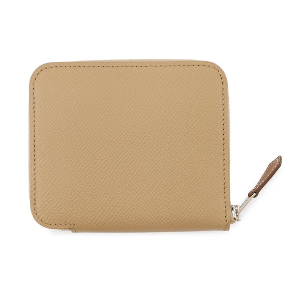 エルメス コインケース アザップコンパクト シルクイン チャイ/シルバー金具 エプソン W刻印