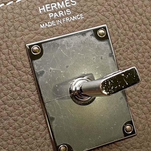 エルメス ボディバッグ ケリー アッカドPM エトゥープ/シルバー金具 トゴ W刻印 HERMES メンズ