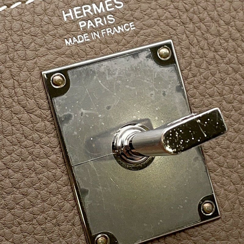 エルメス ボディバッグ ケリー アッカドPM エトゥープ/シルバー金具 トゴ W刻印 HERMES メンズ