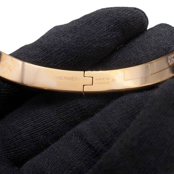 エルメス ブレスレット シェーヌダンクル ミニクリック PM マロングラッセ/ピンクゴールド金具