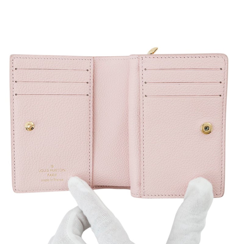 ルイヴィトン 二つ折り財布 モノグラム・アンプラント ブロデリー ポルトフォイユ・クレア M81212 LOUIS VUITTON