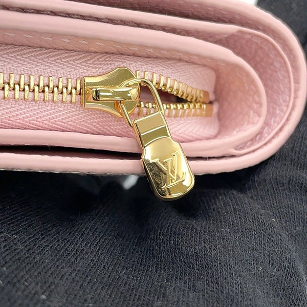 ルイヴィトン 二つ折り財布 モノグラム・アンプラント ブロデリー ポルトフォイユ・クレア M81212 LOUIS VUITTON