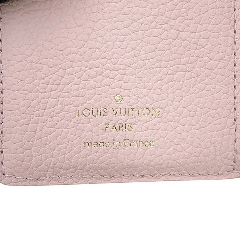 ルイヴィトン 二つ折り財布 モノグラム・アンプラント ブロデリー ポルトフォイユ・クレア M81212 LOUIS VUITTON