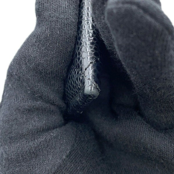 シャネル カードケース クラシック マトラッセ ココマーク キャビアスキン AP0213 CHANEL 定期入れ 名刺入れ パスケース 黒