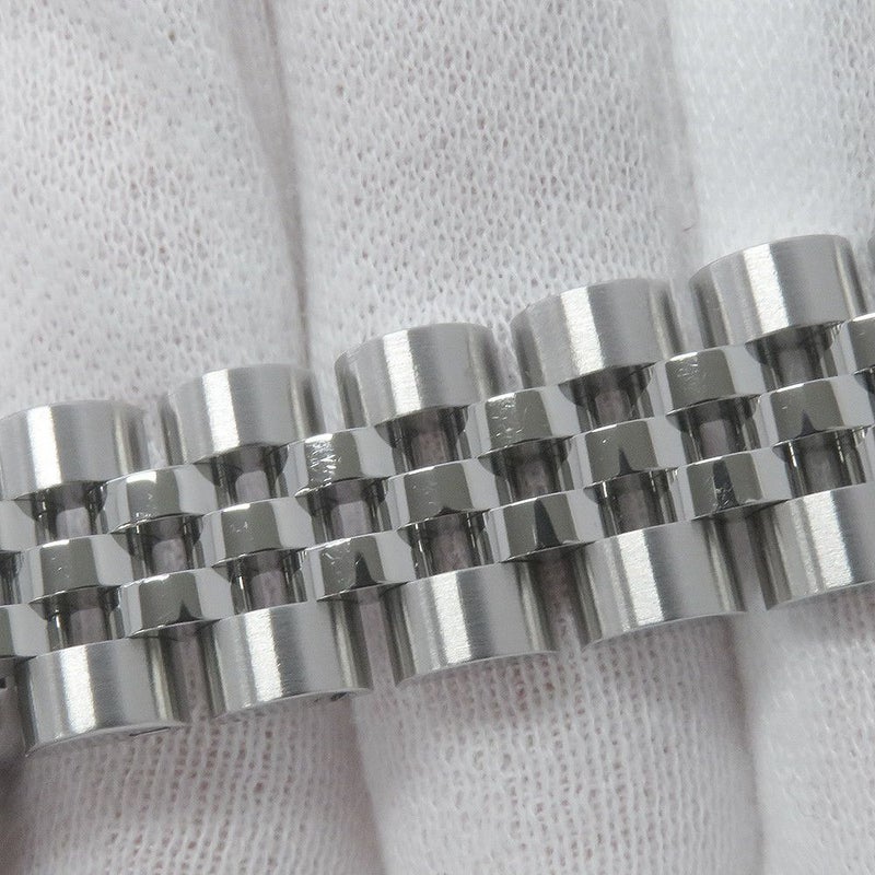 ロレックス デイトジャスト26 SS/K18WGホワイトゴールド 10Pダイヤ 179174G 腕時計 ピンクゴールドクリスタル文字盤