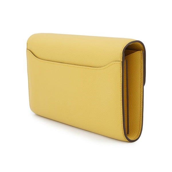 エルメス 長財布 コンスタンス トゥーゴー ロング サン/シルバー金具 エバーカラー W刻印 財布