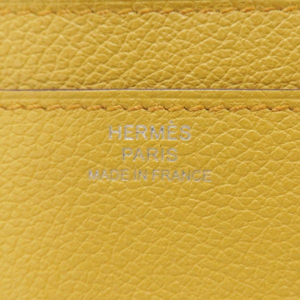 エルメス 長財布 コンスタンス トゥーゴー ロング サン/シルバー金具 エバーカラー W刻印 財布