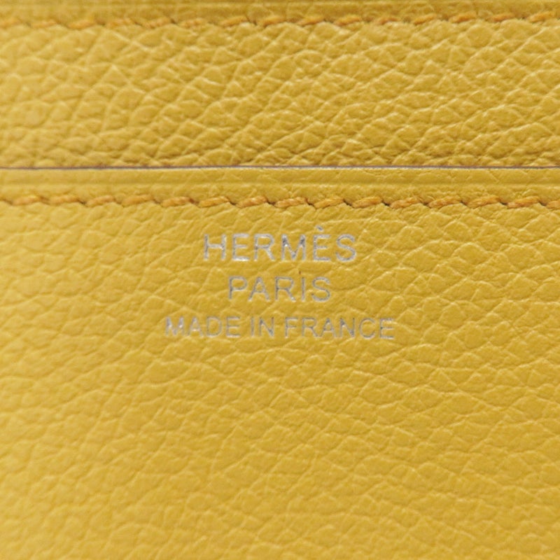 エルメス 長財布 コンスタンス トゥーゴー ロング サン/シルバー金具 エバーカラー W刻印 財布