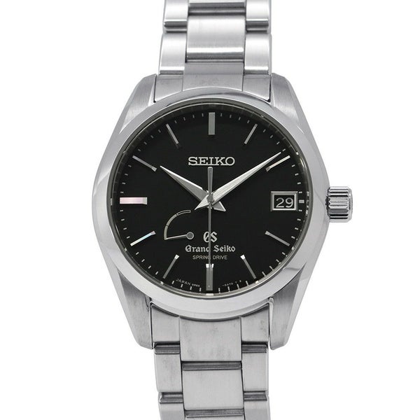 セイコー グランドセイコー スプリングドライブ パワーリザーブ マスターショップ限定 SBGA085  黒文字盤